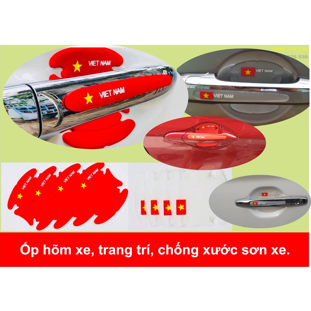 Miếng dán chống xước cửa ô tô, bằng PVC, dán hõm xe và tay nắm, hàng thanh lý