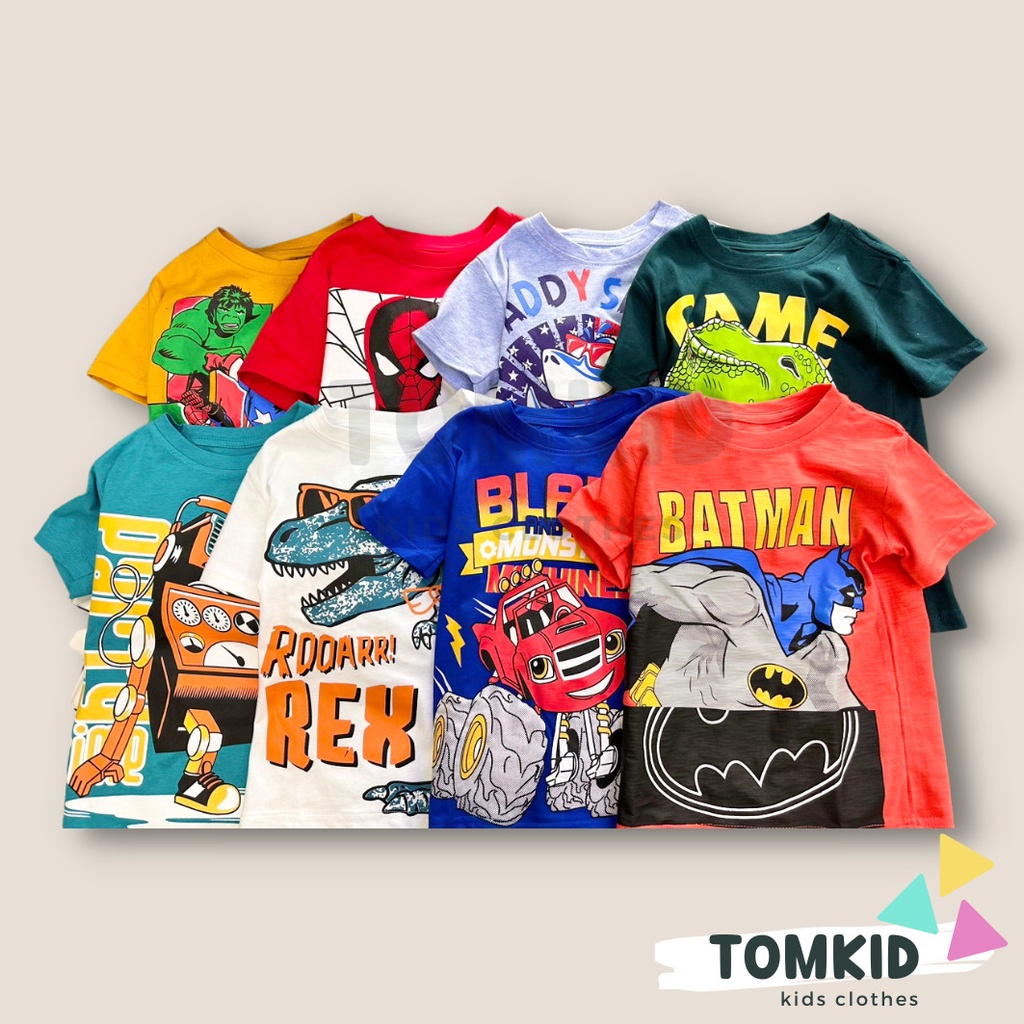 Đồ bộ cho bé trai, bộ tay ngắn quần dài cho bé chất cotton xuất chính phẩm 10-42kg