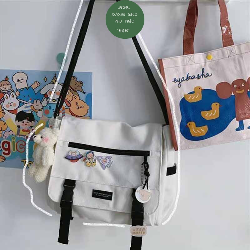 Túi Xách Đi Học Đi Chơi Thời Trang Hàn Quốc - Chéo Feather