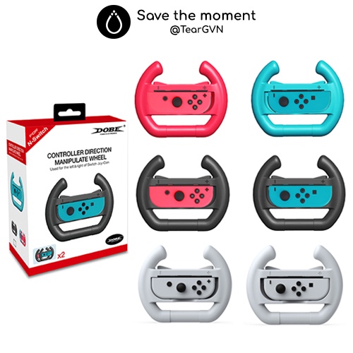 Vô lăng điều khiển DOBE tăng cảm giác khi chơi cho Joy-con Nintendo Switch
