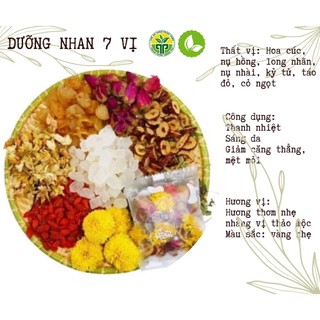 Set 10 gói Trà thảo mộc thuận thiên: dưỡng tâm,cam quế, gạo lứt,dưỡng nhan 7 vị,đường nâu bát bảo,hoa cúc đường phèn