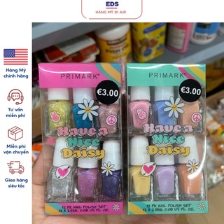 Set 12 lọ sơn móng tay cho bé primark nail polish - eds hàng mỹ
