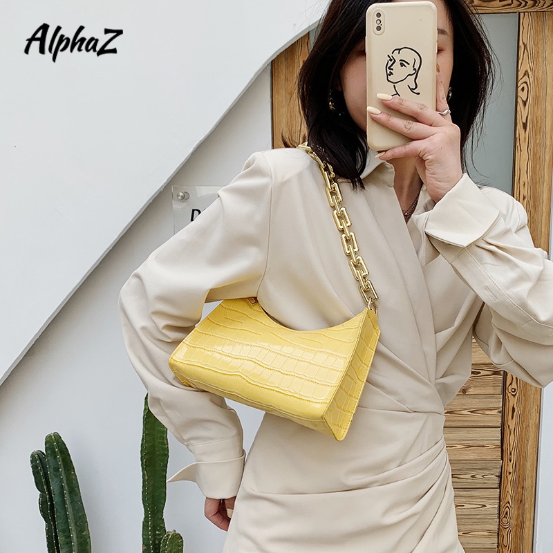 Az Túi Đeo Vai Họa Tiết Vân Đá Phong Cách Hàn Quốc Hợp Thời Trang