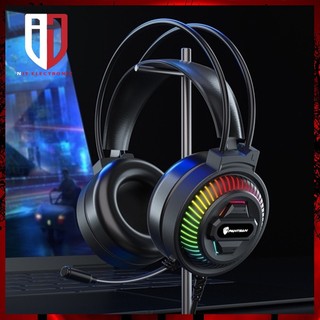 Tai nghe chụp tai gaming headphone có dây chính hãng Hoco W104 máy vi tính laptop điện thoại