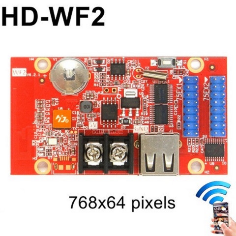 Mạch điều khiển led ma trận full màu HD WF2