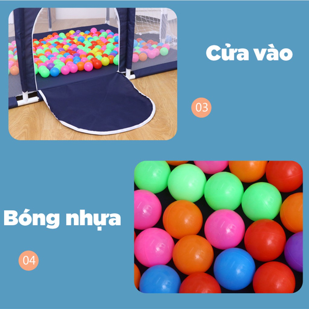 Trò chơi hàng rào lều trẻ em, lều bóng cho bé yêu, hàng rào dễ lắp ráp