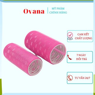 Lô cuốn tóc mái bay Hàn Quốc lõi nhôm siêu to dài tự dính uốn mái dài