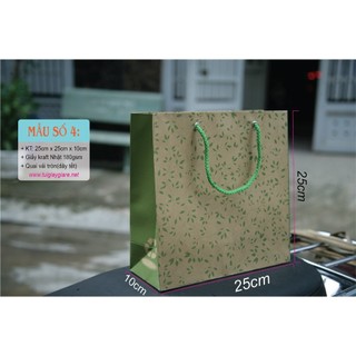 Túi giấy Kraft vuông