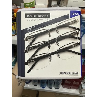 KÍNH ĐỌC SÁCH FOSTER GRANT +2.50 ĐỘ