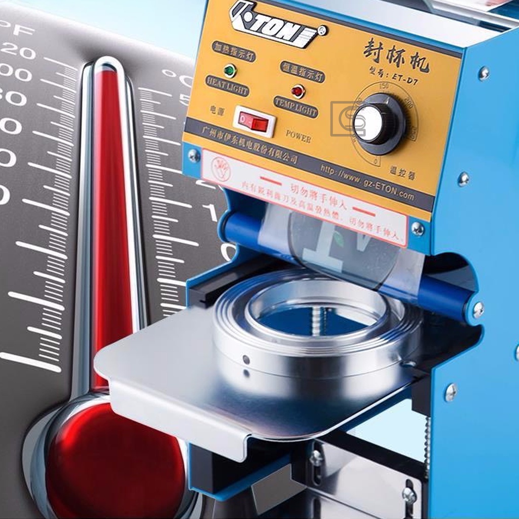 Máy Dập Miệng Ly, Máy Dập Cốc Bằng Tay Eton D7 - Bảo Hành 12 Tháng