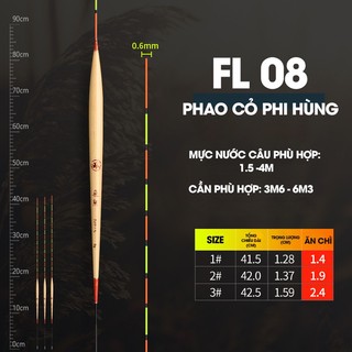 Phao Cỏ Phi Hùng - phao câu đài