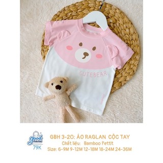áo, bộ cộc tay Goodmama chất petit