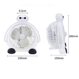 Quạt Để Bàn Mini Dùng Cổng USB Hình Thú Có Tốc Độ - Hình Ngẫu Nhiên