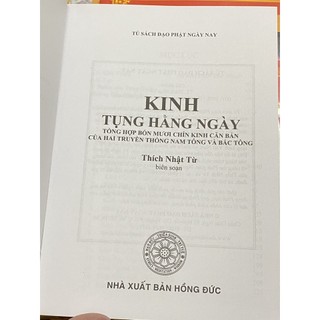 Sách - Kinh Tụng Hằng Ngày
