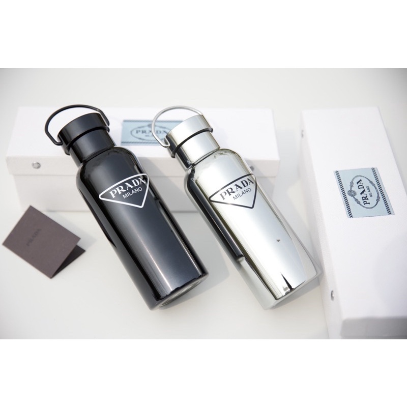Bình nước giữ nhiệt W188 Prada hàng fullbox, 2 mầu