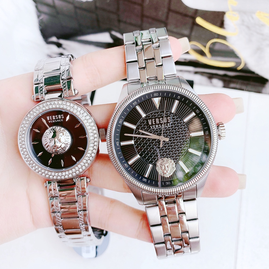 Đồng hồ đôi nam nữ dây thép Versus By Versace VSPHI5121 và VSP642218