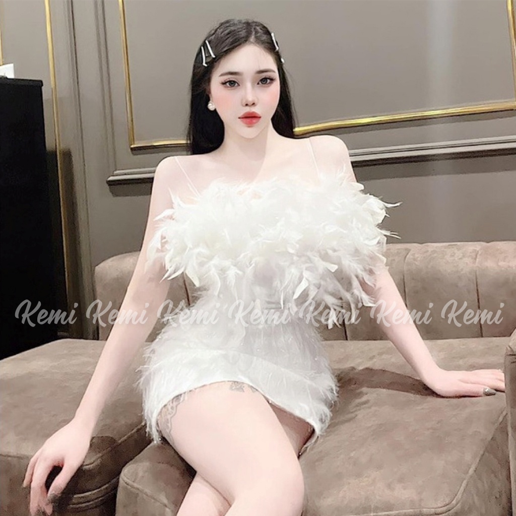 Lông vũ Thổ nhĩ kỳ tự nhiên dây ruy băng nhiều màu loại 10-15cm trang trí váy cưới trang phục thời trang