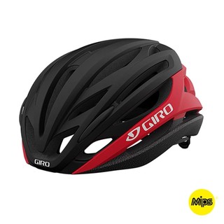 Nón bảo hiểm xe đạp giro syntax mips – black / red