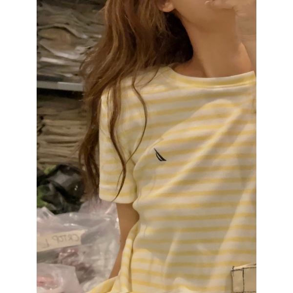 ÁO PHÔNG KẺ NAUTICA HÀNG XUẤT DƯ