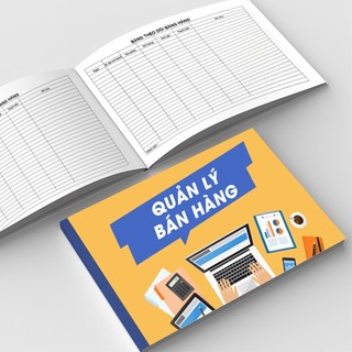 Sổ tay bán hàng / sổ nhập hàng / Giúp bạn quản lý bán hàng hiệu quả hơn (sổ có 2 loại, 2 kích cỡ tùy thích)
