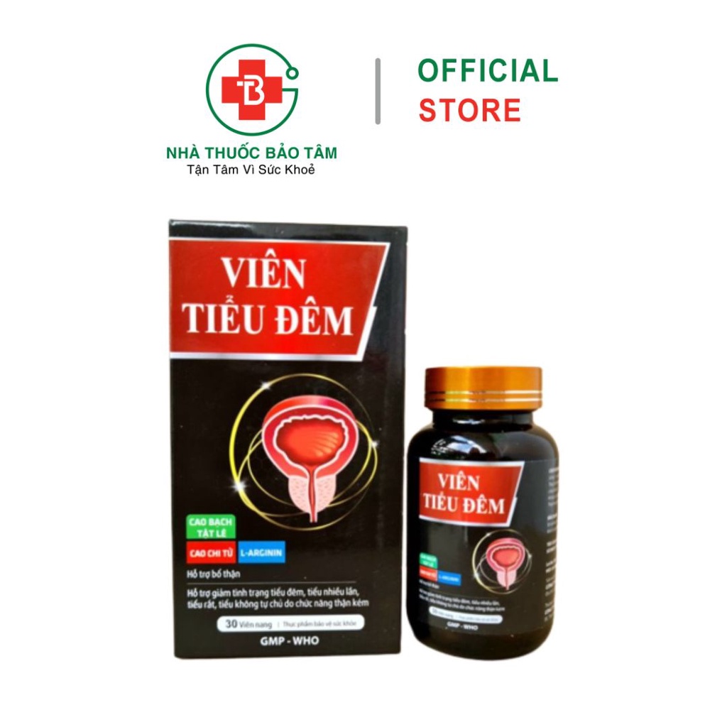 VIÊN TIỂU ĐÊM tăng cường chức năng thận, giảm tình trạng tiểu đêm – Hộp 30 viên nang mềm