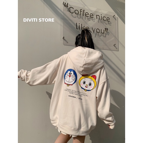 Áo Khoác HD ZIP DORAEMON