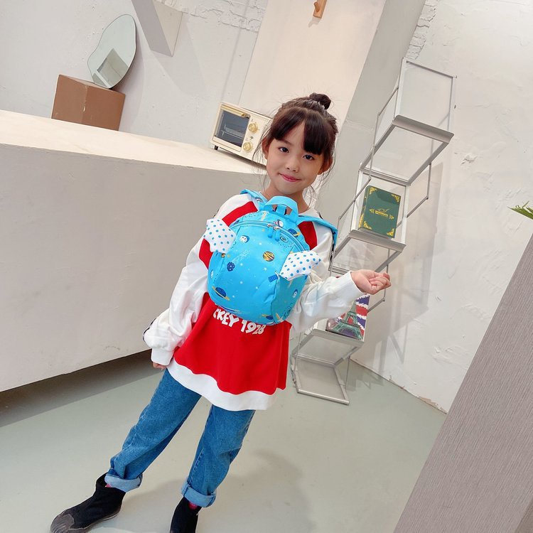 K17 Balo Kiểu Cánh Thiên Thần Cho Bé Mầm Non Họa Tiết Đáng Yêu