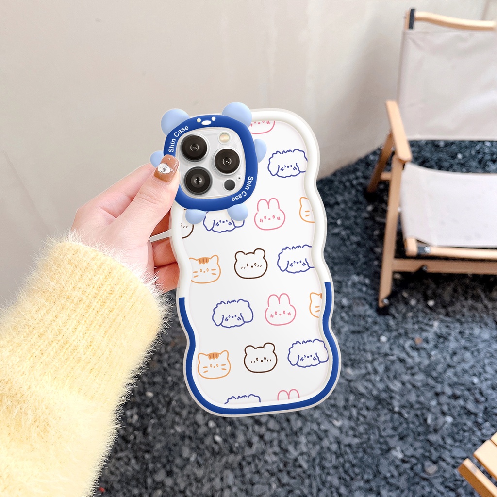 Ốp lưng iphone gấu sóng Cute Baby 6/6plus/6s/6splus/7/7plus/8/8plus/x/xs/11/12/13/14/pro/max/promax/plus/shin/case