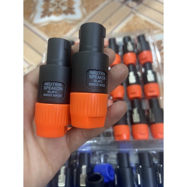 Jack neutrik ⚡ CHÍNH HẴNG ⚡ Jack cắm sân khấu dùng cho loa giá rẻ, bền đẹp, chắc chắn