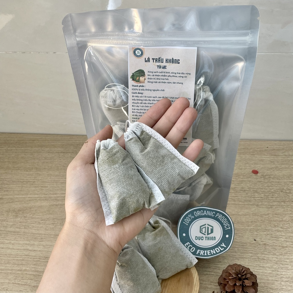 Bột Lá Trầu Không Nguyên Chất Xông Hơ Vùng Kín - Se Khít Âm Đạo, Làm Hồng Khử Mùi Hôi, Giảm Thâm Nám Da