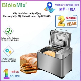 Máy làm bánh mì BioloMix BBM013 - tích hợp 17 chương trình tự động