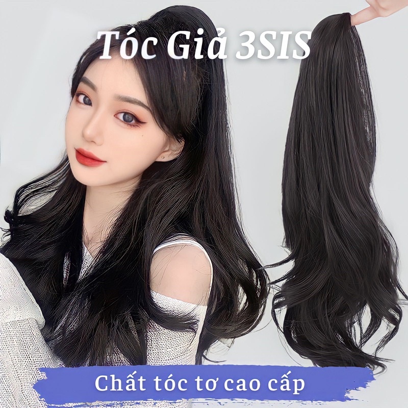 Tóc giả ngoặm thẳng phồng, tóc giả nữ thẳng dài