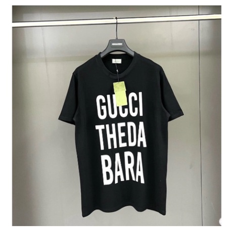 Áo thun Gucci Theda Bara in chữ hot trend Nam nữ New 2023. Áo Phông Gucci Bara Unisex Nam Nữ.