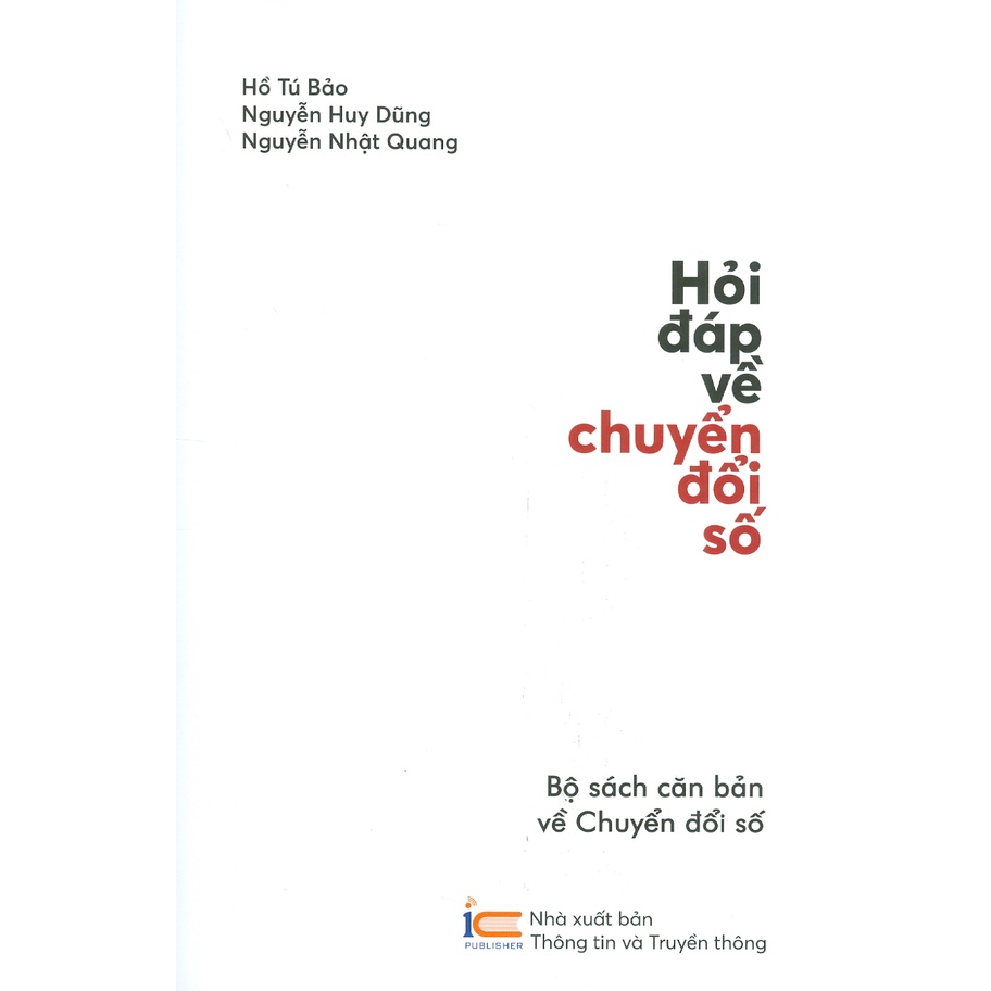 Sách - Hỏi Đáp Về Chuyển Đổi Số