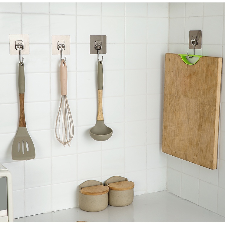 Móc treo đồ cho bé Yoota Baby thiết kế dán tường móc inox siêu bền siêu chắc chắn