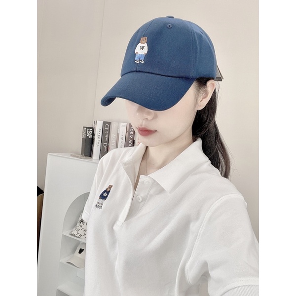Nón Lưỡi Trai Thêu Hình Gấu Full Màu Mẫu Mới Nhất N139