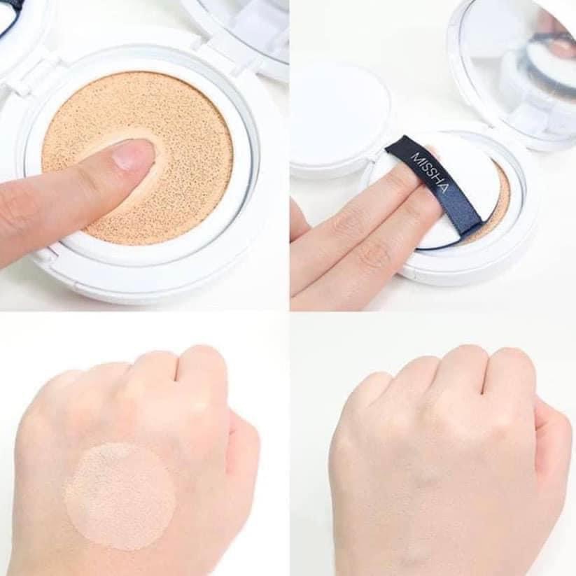 Phấn Nước Cushion Kiềm Dầu Che Phủ Cao MISSHA Cushion SPF50+/PA+++ 15g