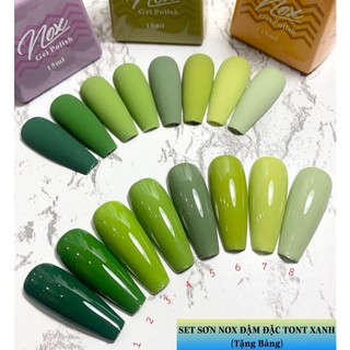 Bán lẻ sơn gel nox tont xanh bơ