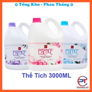 Nước giặt essence 3000ml đậm đặc, siêu sạch, siêu thơm, hàng chính hãng nhập khẩu thái lan