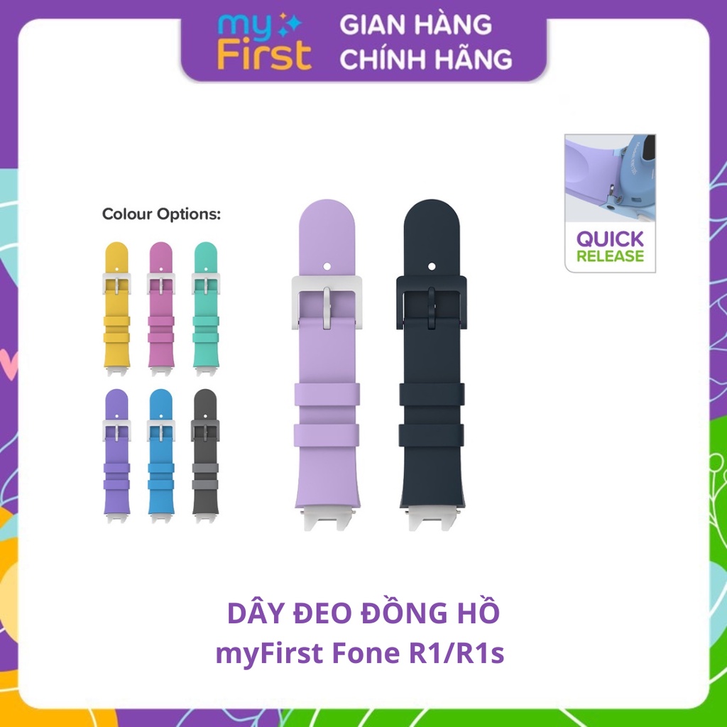 Dây đeo đồng hồ định vị cho bé myFirst Fone R1s/R1