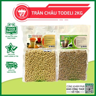 Trân Châu Đen Caramel, Trân Châu Hoàng Kim TODELI 2KG