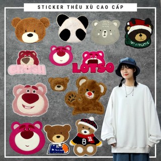 Sticker ủi áo Cao cấp - CÓ KEO ỦI - sticker vải dùng làm miếng dán quần áo rách cỡ lớn, phụ kiện trang trí