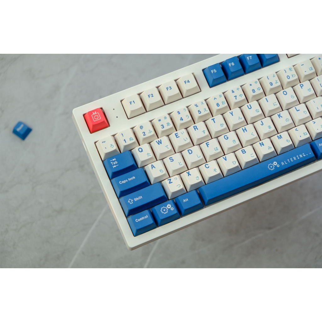 GMK Blue Keycap, 129 Phím Keycaps PBT Cherry Profile DYE-SUB Cá Tính GMK Keycaps Cho Bàn Phím Cơ
