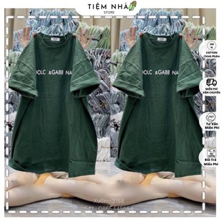 Áo phông nữ 3158 cotton khô form rộng nam nữ unisex dolce