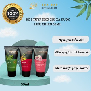 Dầu gội xả dược liệu CHIKO giảm rụng tóc khống chế dầu ngừa gàu 50ml
