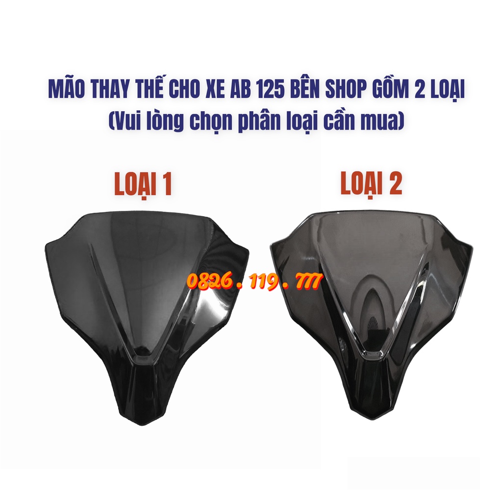 Mão Xe Air Blade 125i - Loại Thay Thế Nâng Cấp Lên AB 150i / 160i - Hàng Chuẩn Lắp Như Zin