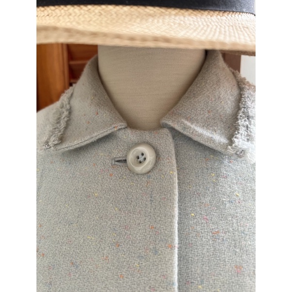 Áo khoác tweed Nhật vintage