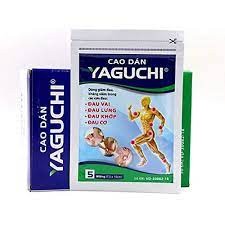 Cao dán nóng giảm đau Yaguchi