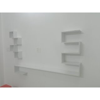 Kệ tivi treo tường phòng khách rộng 1,8m