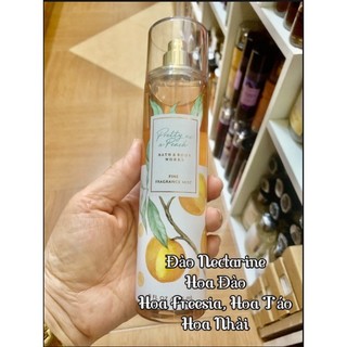 xịt thơm bath and body works